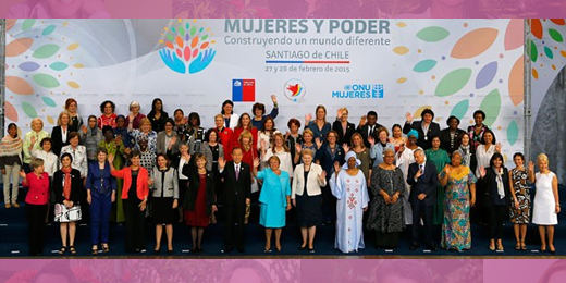 ONU Mulheres promove encontro em Santiago, no Chile (Foto: Ivan Alvarado/Reuters)