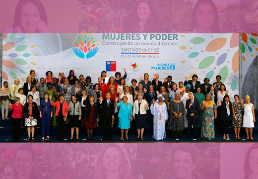 ONU Mulheres promove encontro em Santiago, no Chile (Foto: Ivan Alvarado/Reuters)