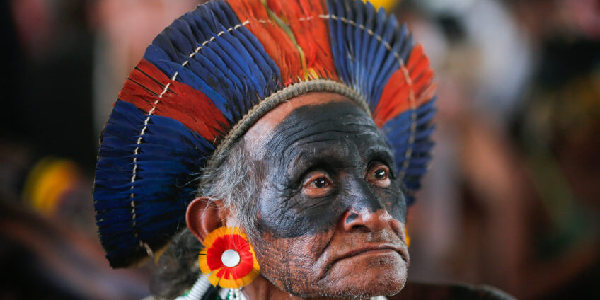 STF-Indigenas-Tese–MarcoTemporal-Indigenas-CeliaXakriaba-Tenda-Comemoracao-Votacao-21set2023