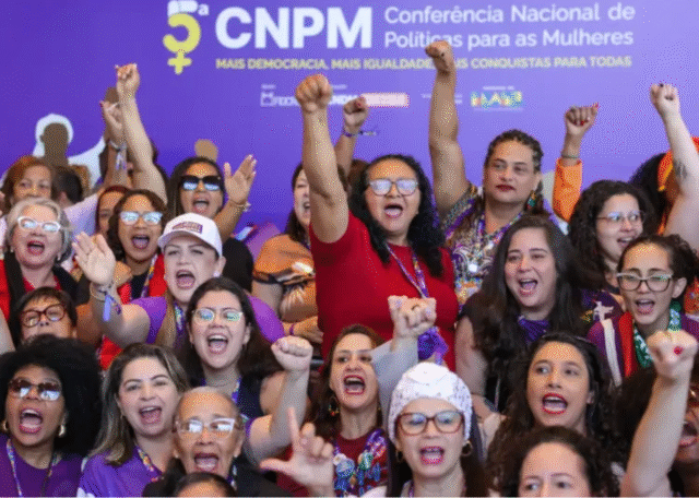 Entre as questões discutidas na 5ª Conferência Nacional de Políticas para as Mulheres, em Brasília, a reparação das vítimas da Braskem - Fabio Rodrigues-Pozzebom/ Agência Brasil