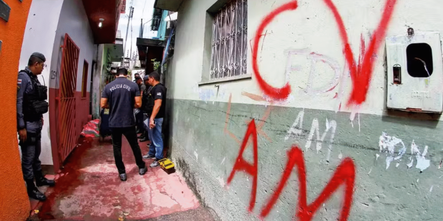 Presença do CV no Amazonas — Foto: Divulgação