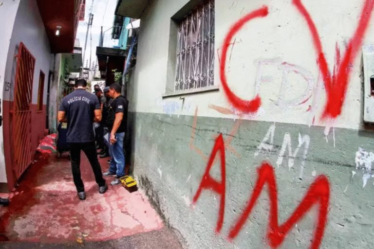 Presença do CV no Amazonas — Foto: Divulgação